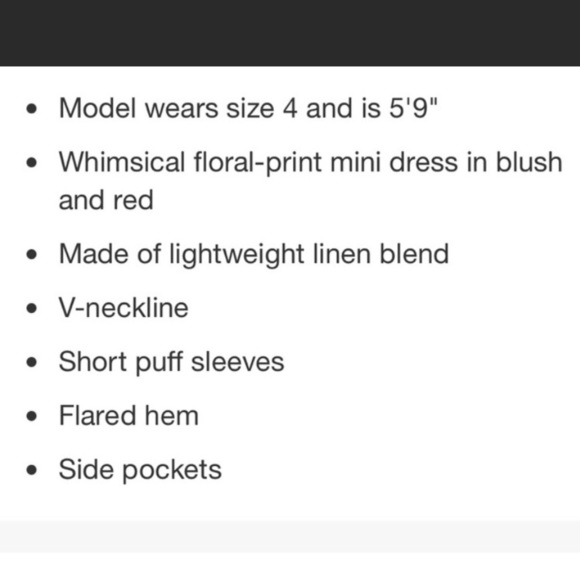 Rhode X Target Whimsical Floral Print Mini Dress  Various Sizes - Picture 4 of 8